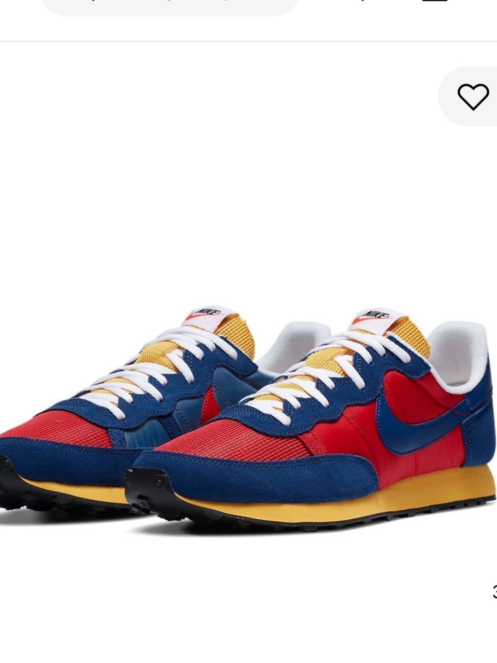 Nike challenger OG coastal blue red sneakers size 10.5